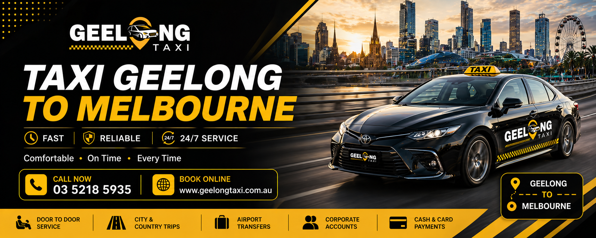 Why Are Travelers Choosing Taxis From Geelong to Melbourne Airport?